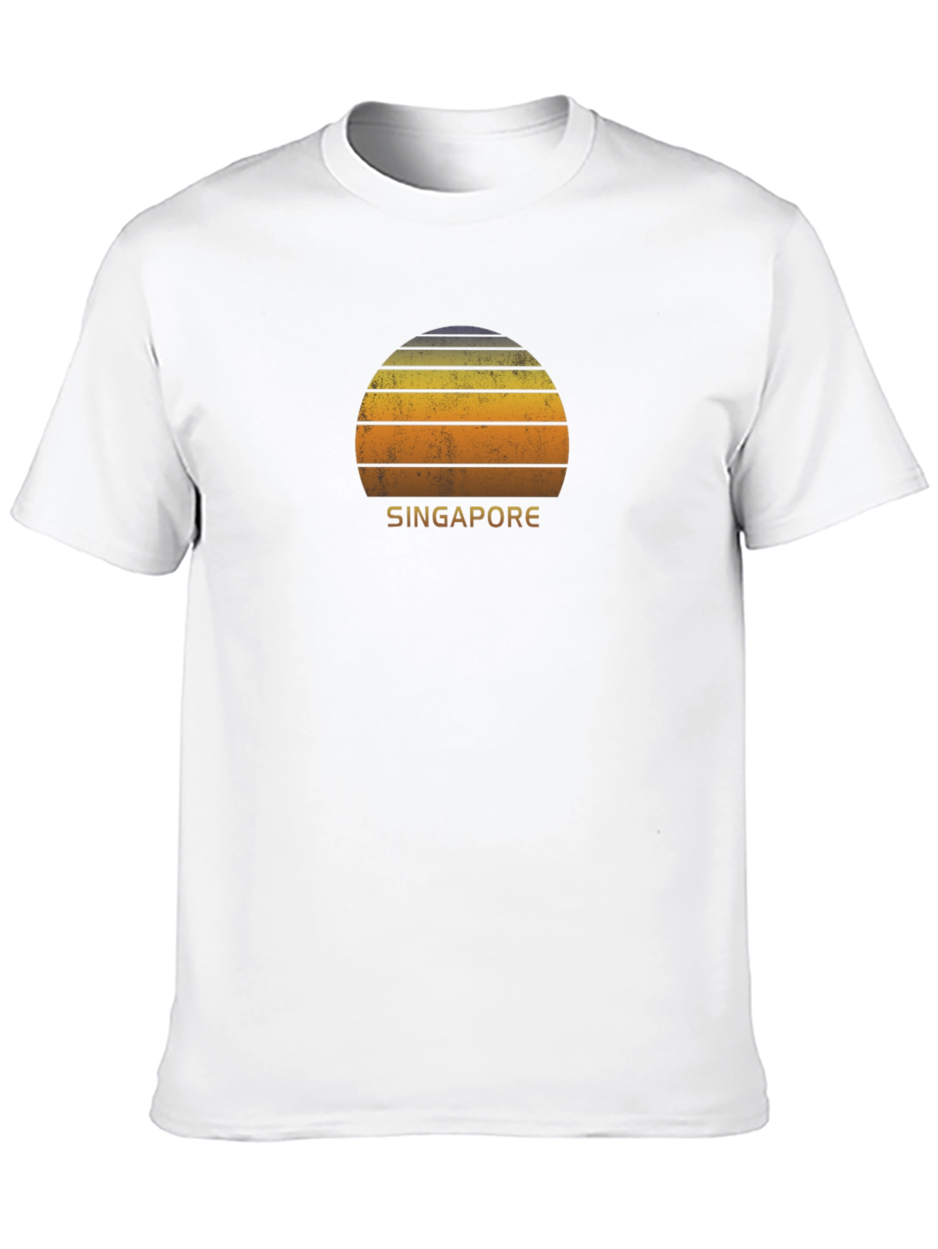 Singapore Retro Sunset T-Shirt