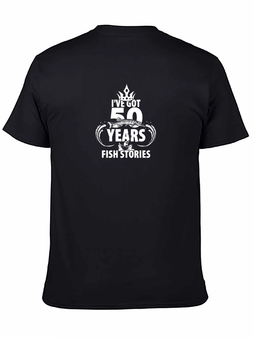 Funny Fishing T-Shirt - 50 Years Fish Stories