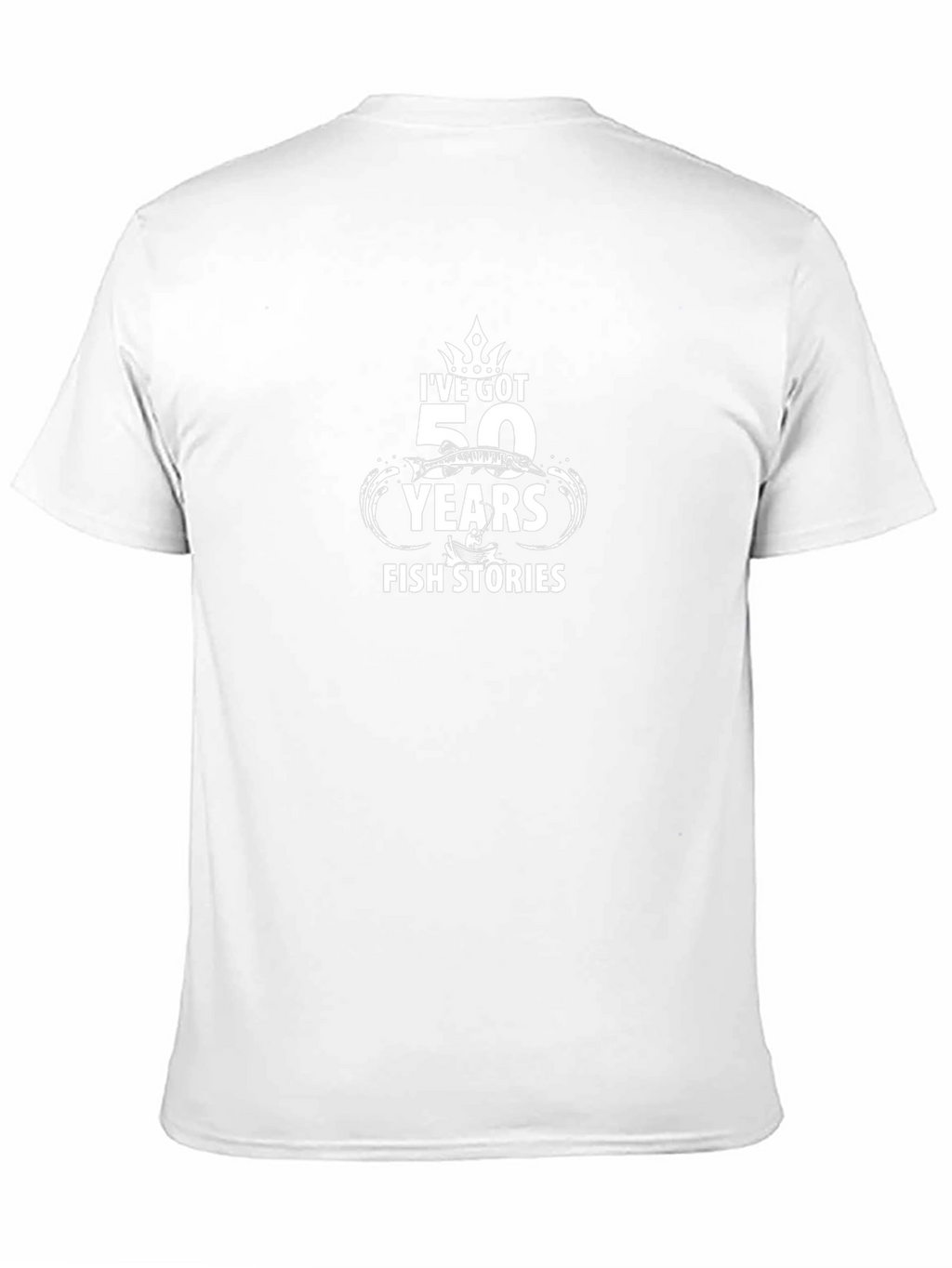 Funny Fishing T-Shirt - 50 Years Fish Stories