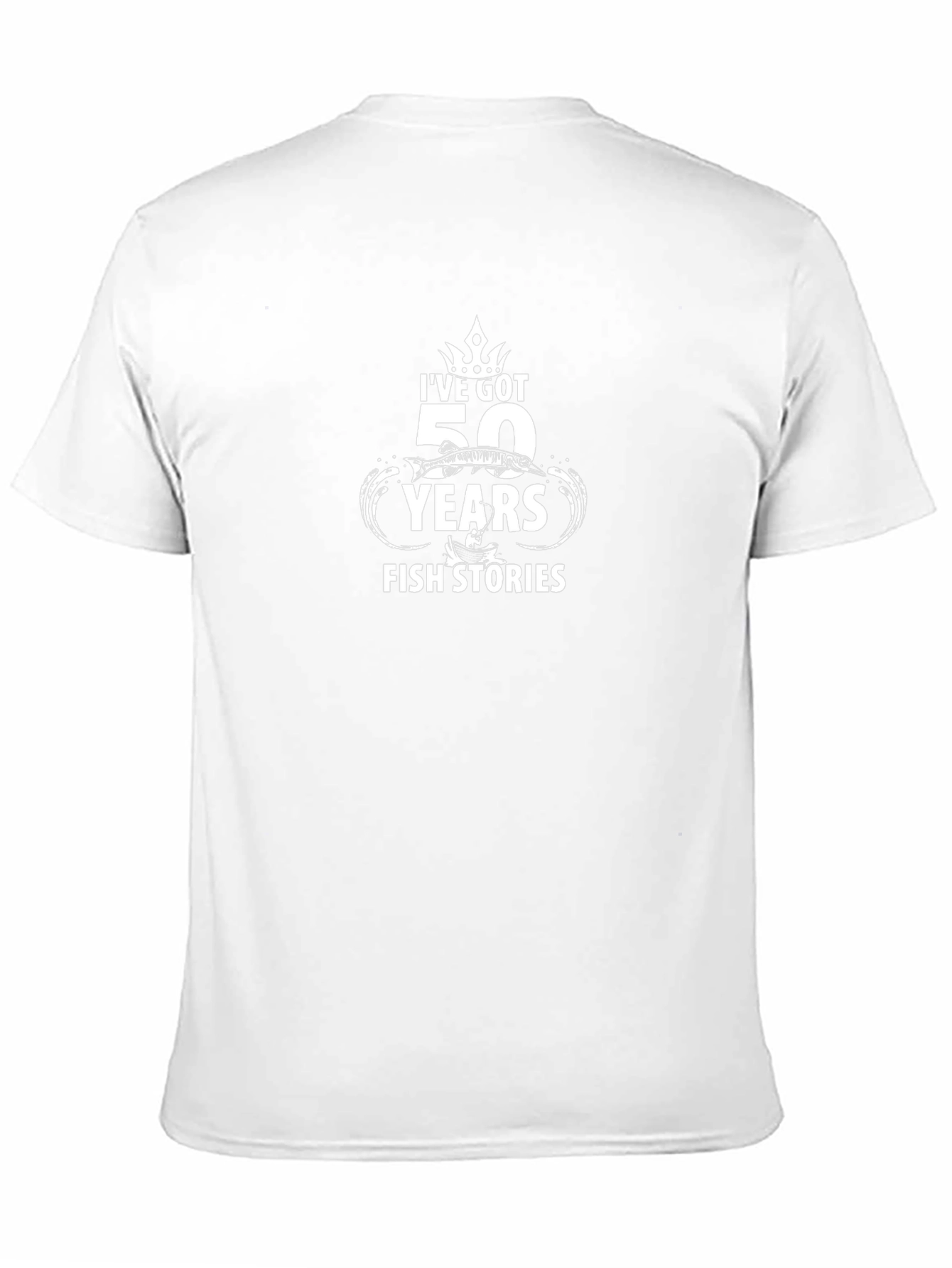 Funny Fishing T-Shirt - 50 Years Fish Stories