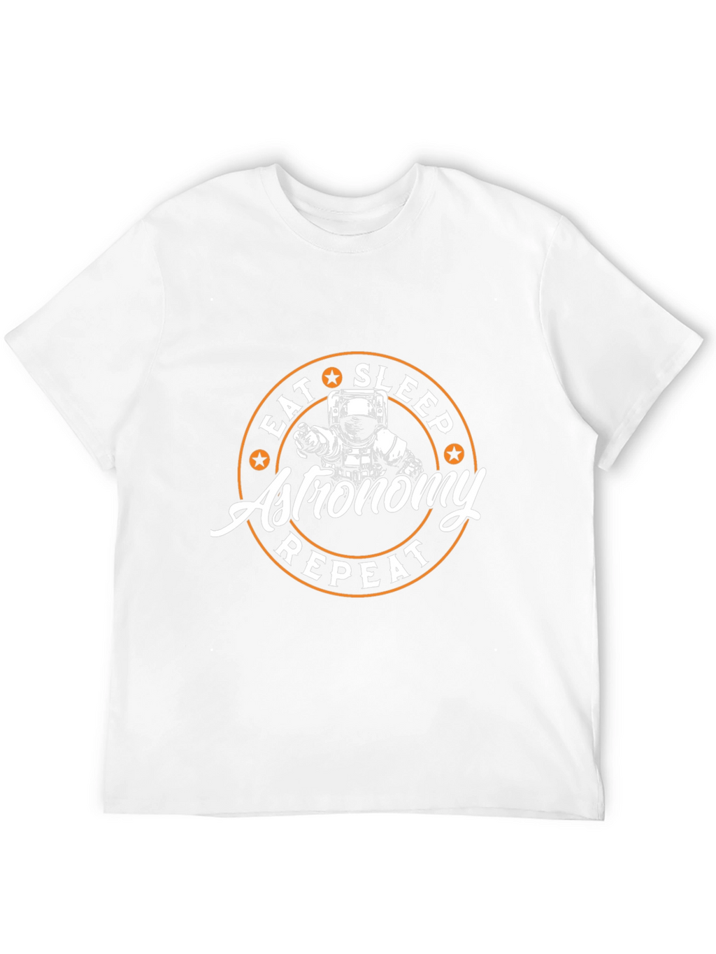 Astronomy Spaceman T-Shirt - Eat Sleep Repeat