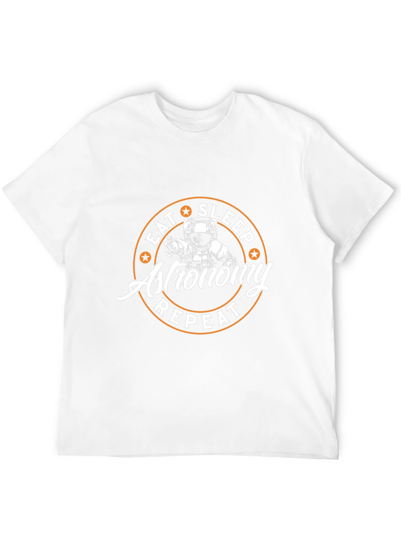 Astronomy Spaceman T-Shirt - Eat Sleep Repeat