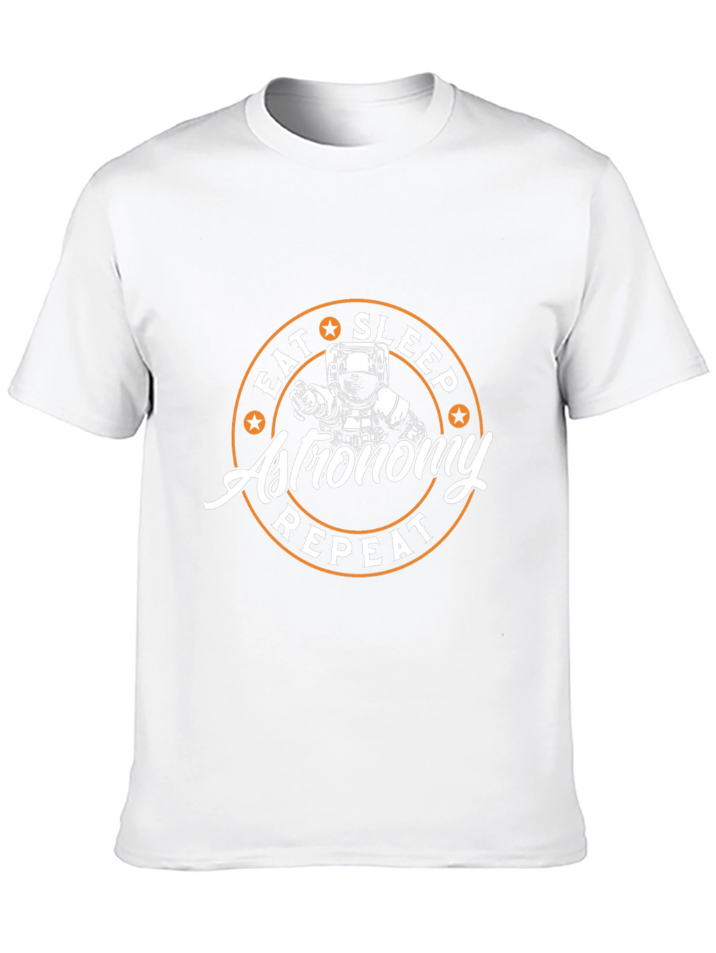 Astronomy Spaceman T-Shirt - Eat Sleep Repeat