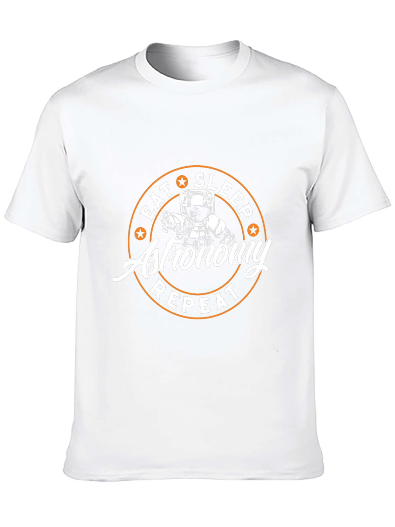 Astronomy Spaceman T-Shirt - Eat Sleep Repeat