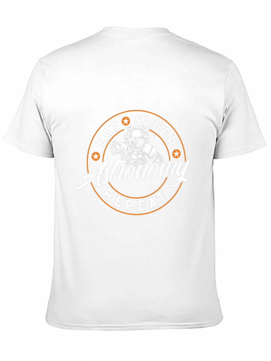Astronomy Spaceman T-Shirt - Eat Sleep Repeat