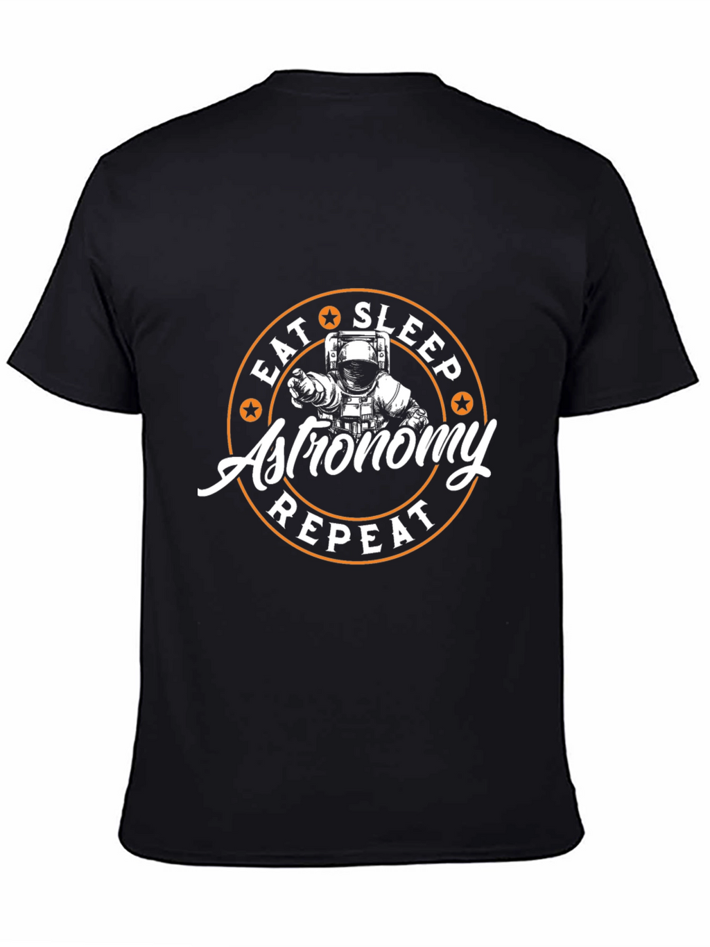 Astronomy Spaceman T-Shirt - Eat Sleep Repeat