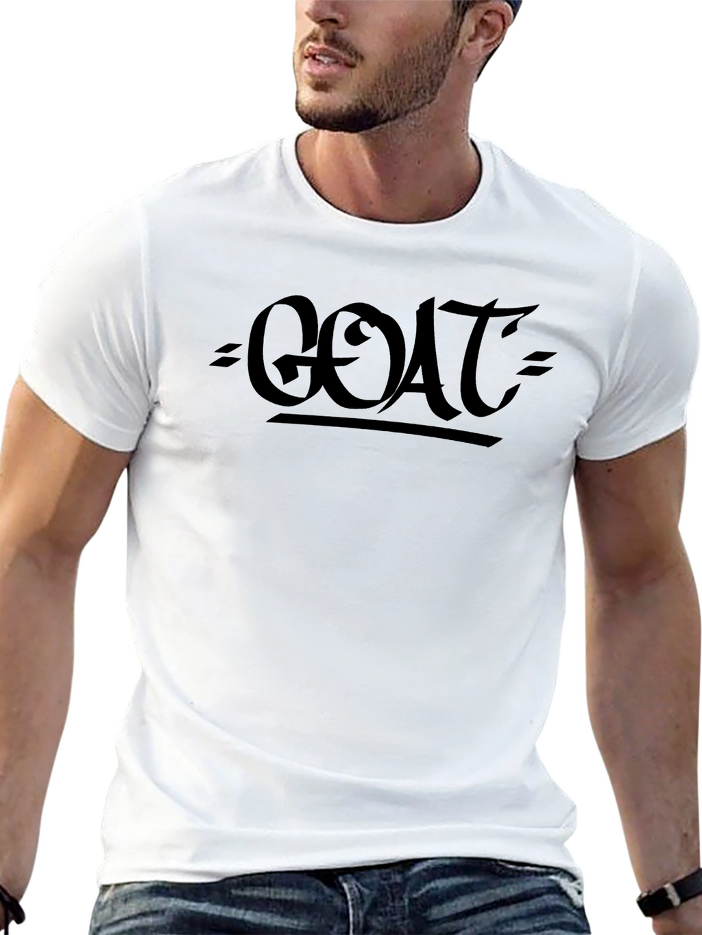 GOAT Graphic T-Shirt - Stylish & Comfortable