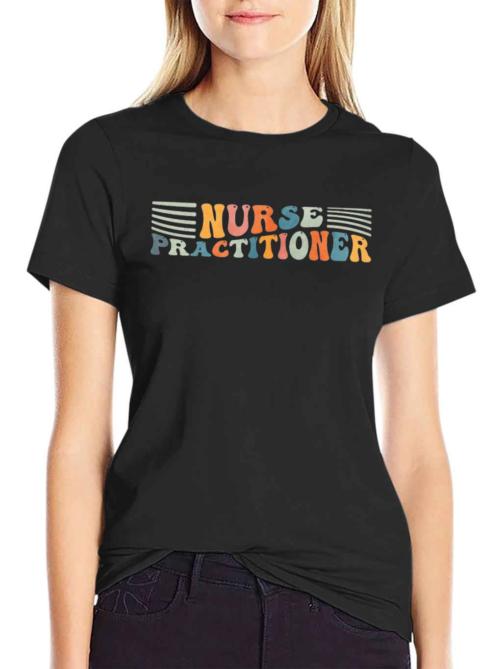 Nurse Practitioner Retro T-Shirt