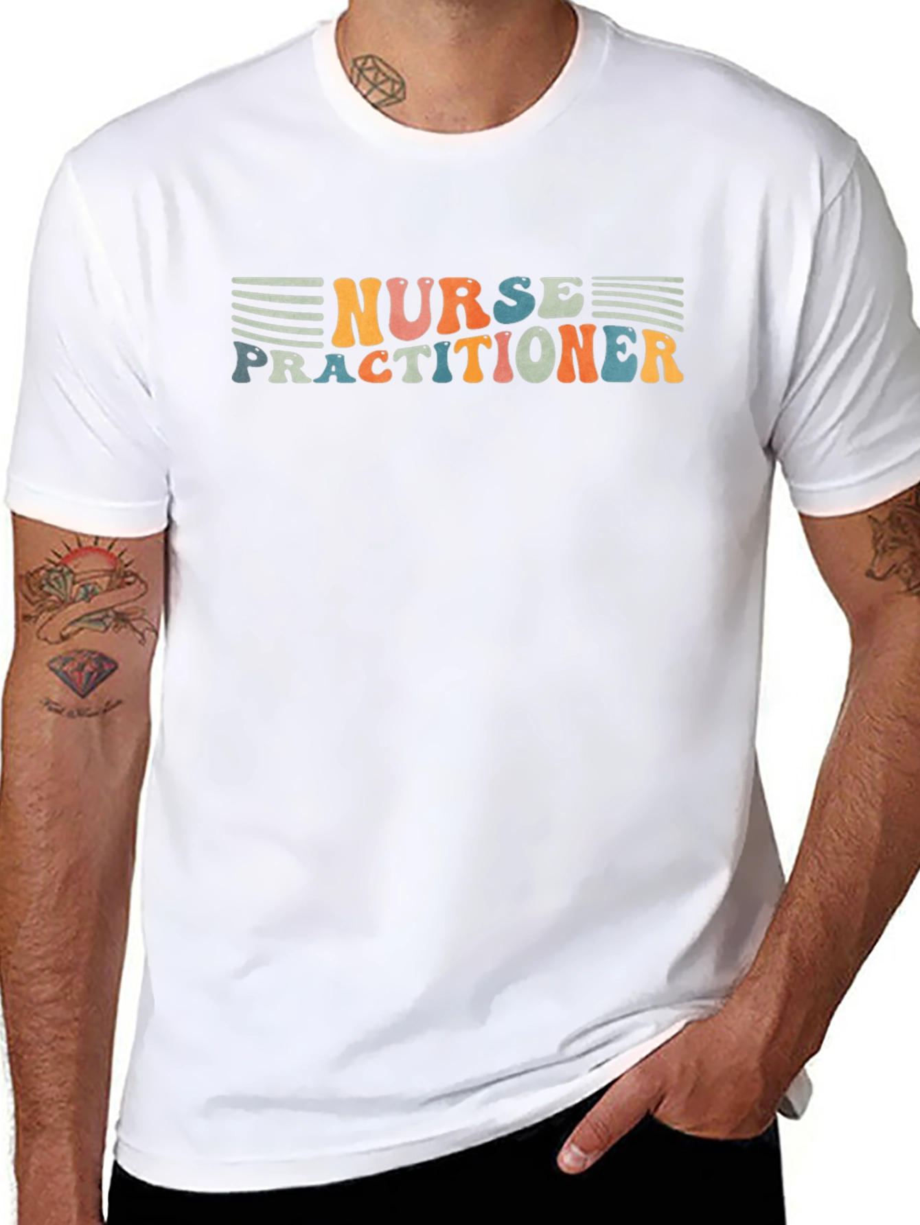 Nurse Practitioner Retro T-Shirt