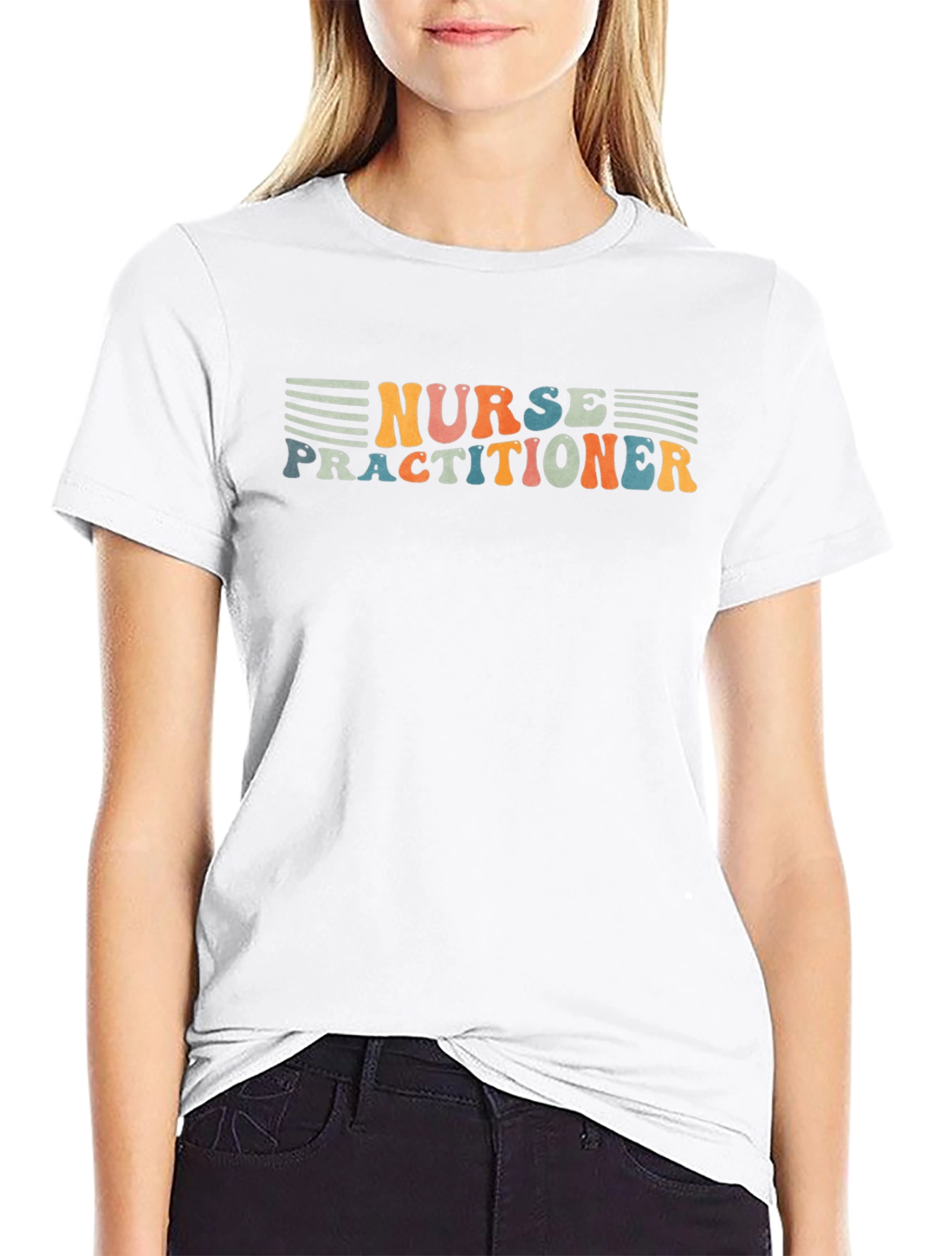 Nurse Practitioner Retro T-Shirt