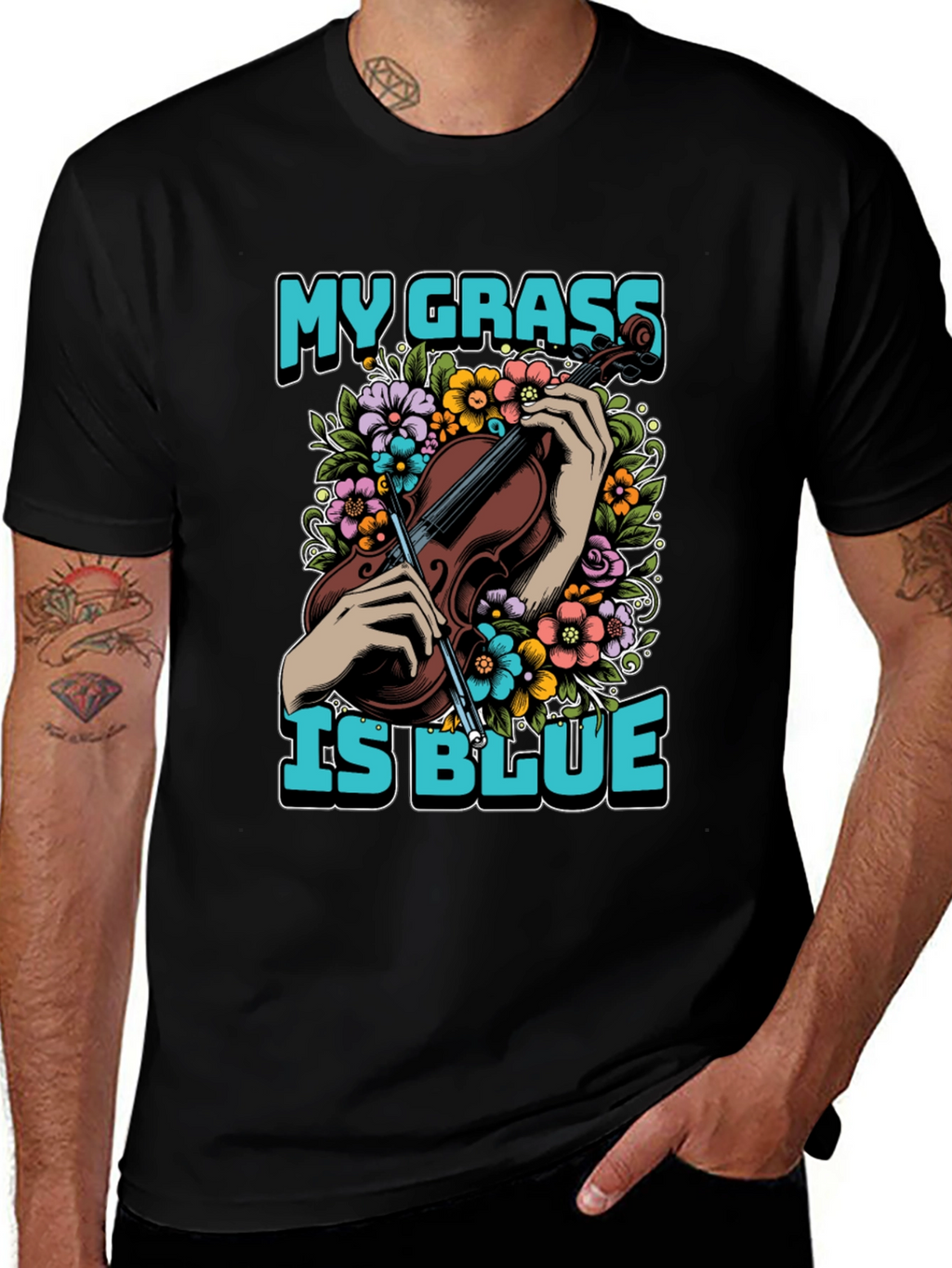 My Grass is Blue Graphic Tee