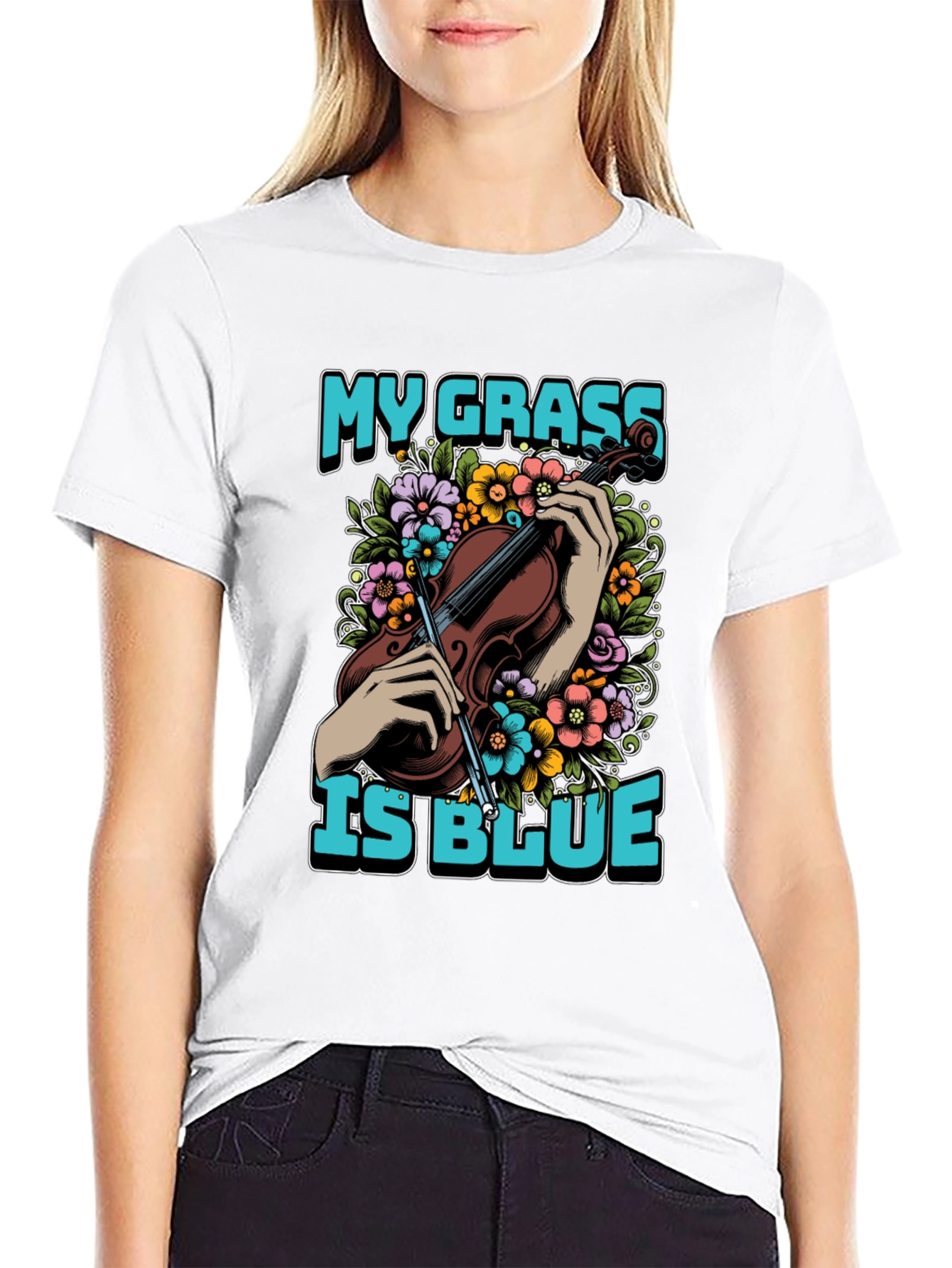 My Grass is Blue Graphic Tee