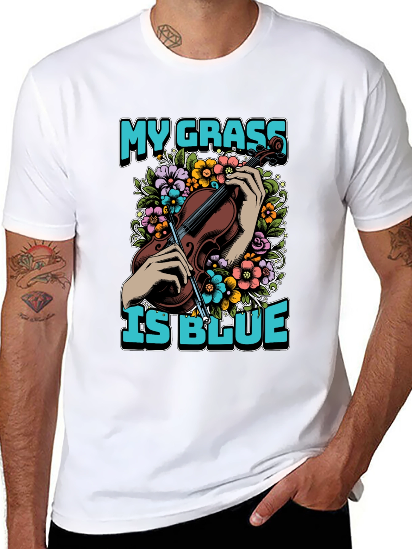 My Grass is Blue Graphic Tee