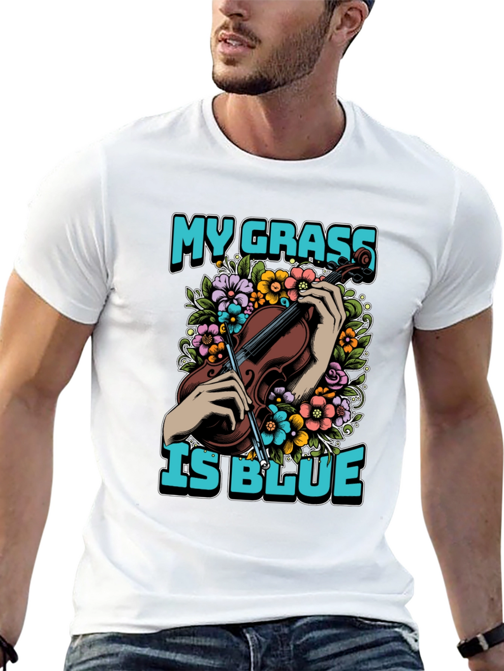 My Grass is Blue Graphic Tee