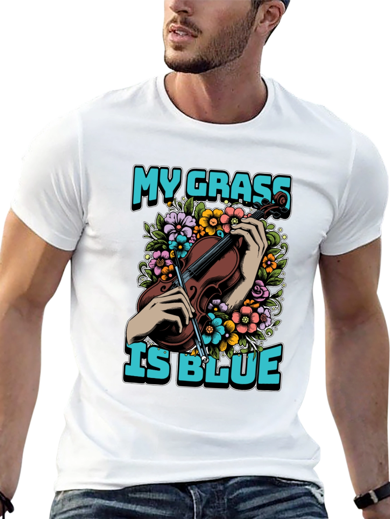 My Grass is Blue Graphic Tee