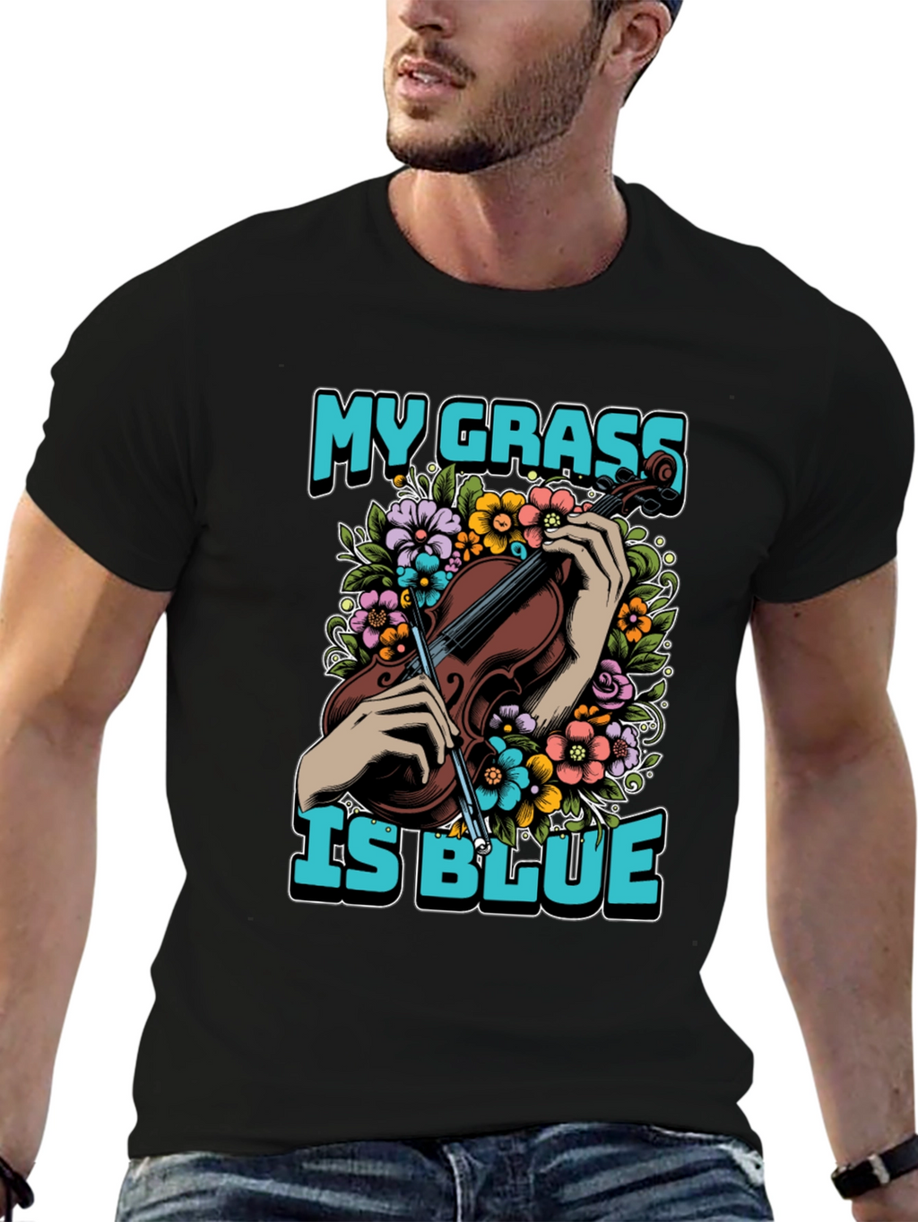 My Grass is Blue Graphic Tee