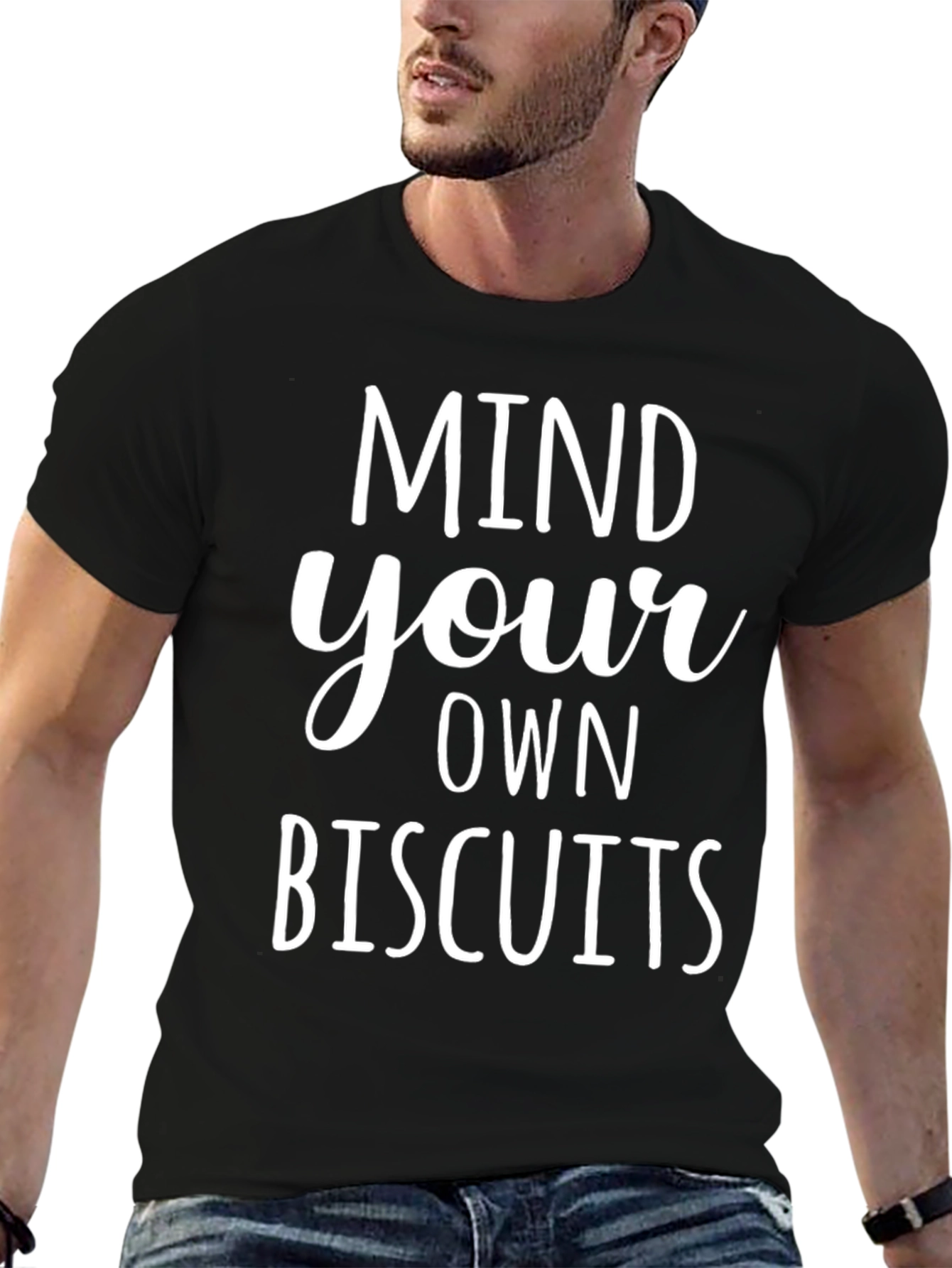 Mind Your Own Biscuits Graphic Tee