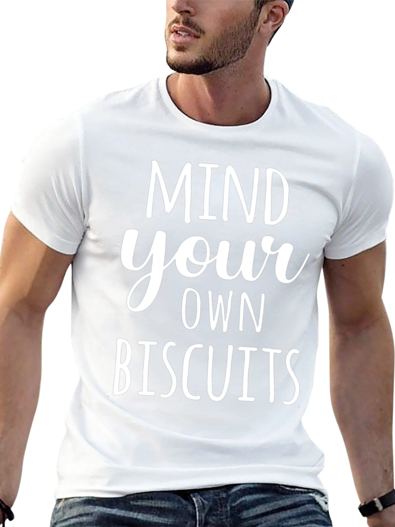 Mind Your Own Biscuits Graphic Tee