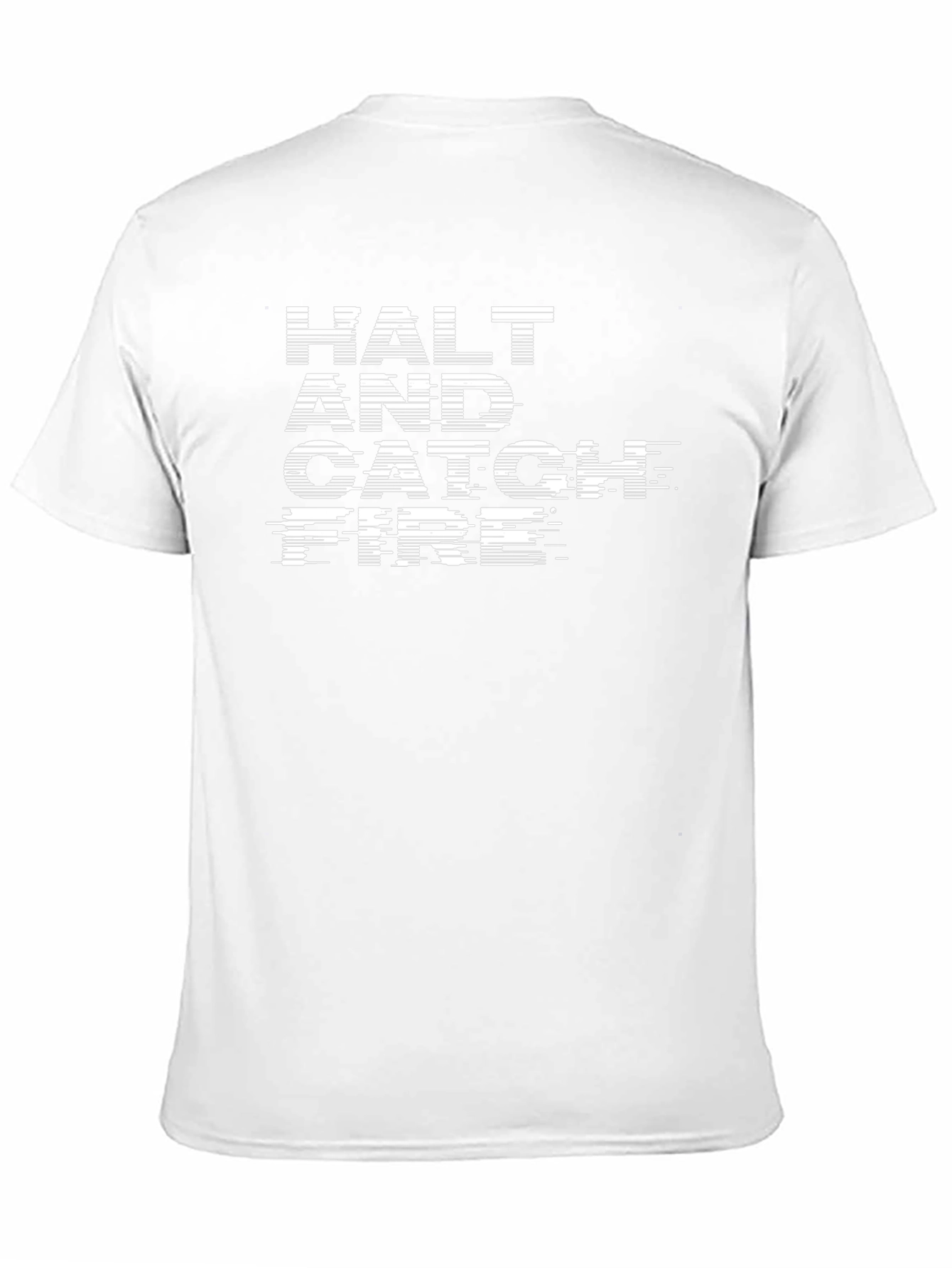 Halt and Catch Fire Graphic T-Shirt - Black