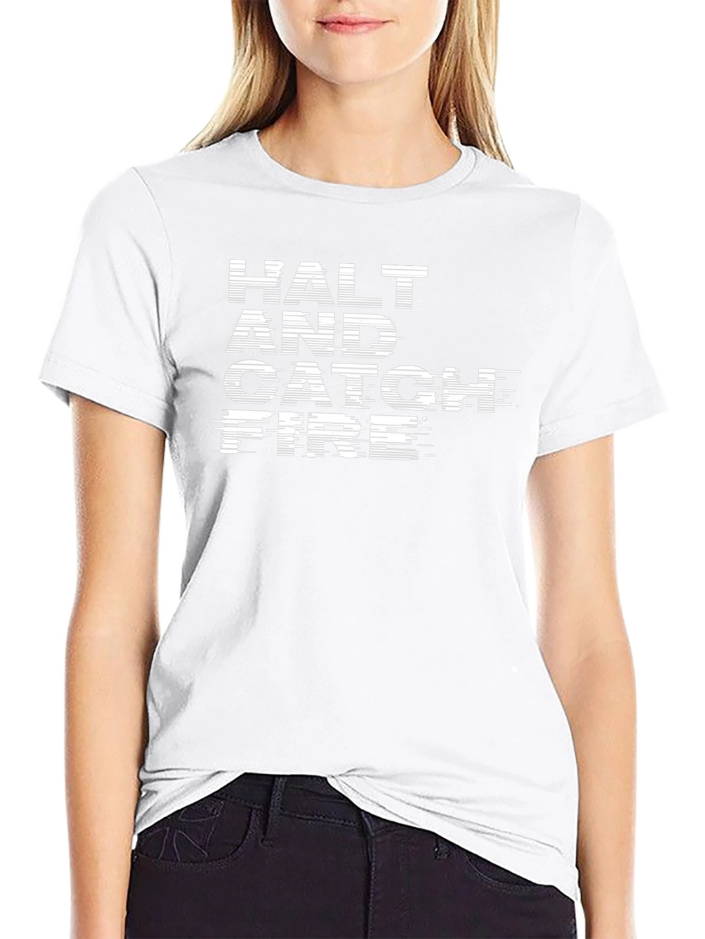 Halt and Catch Fire Graphic T-Shirt - Black