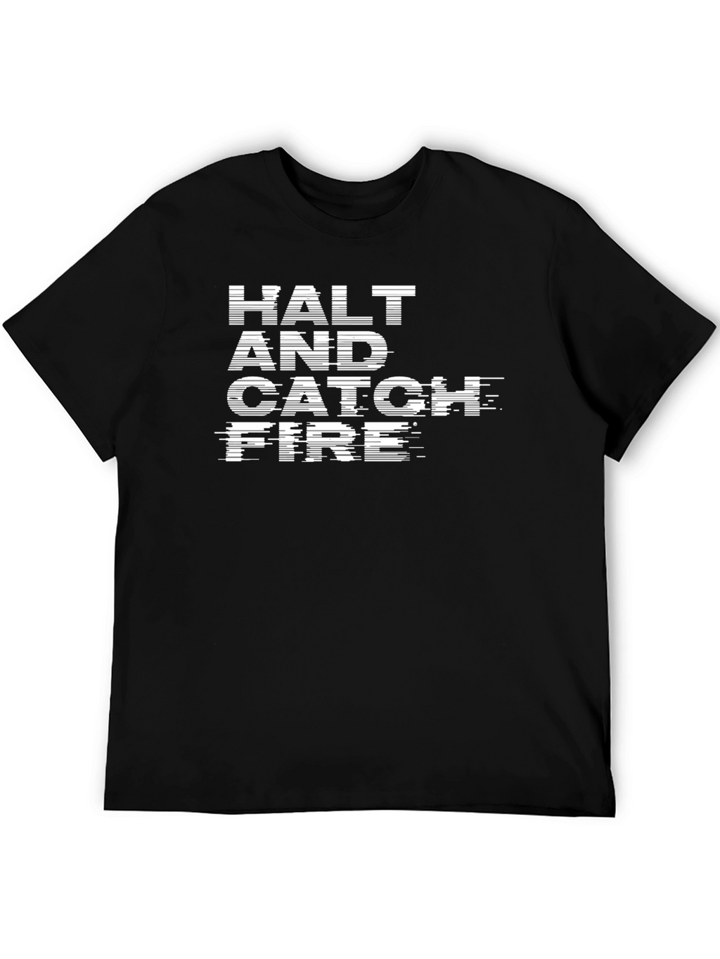 Halt and Catch Fire Graphic T-Shirt - Black