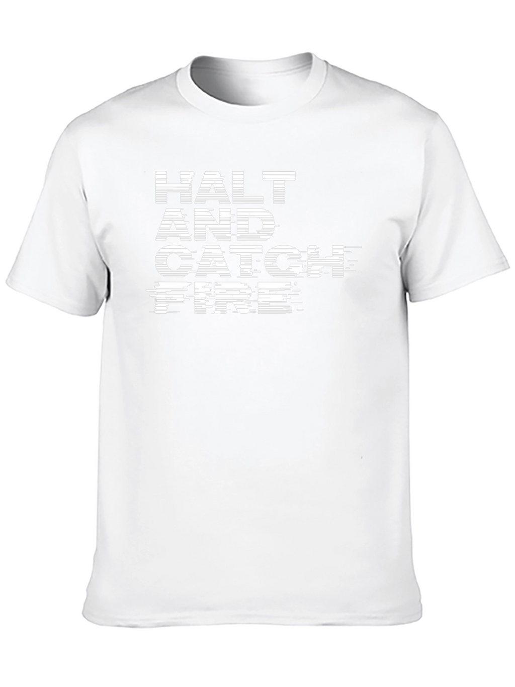 Halt and Catch Fire Graphic T-Shirt - Black