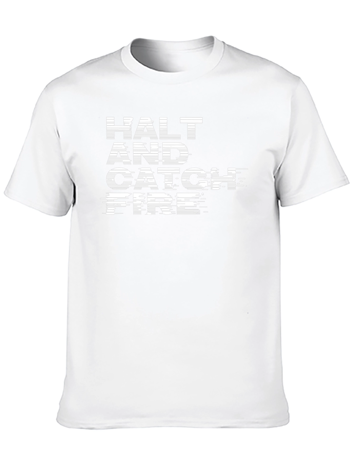 Halt and Catch Fire Graphic T-Shirt - Black