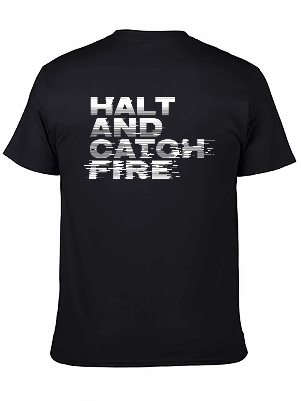 Halt and Catch Fire Graphic T-Shirt - Black