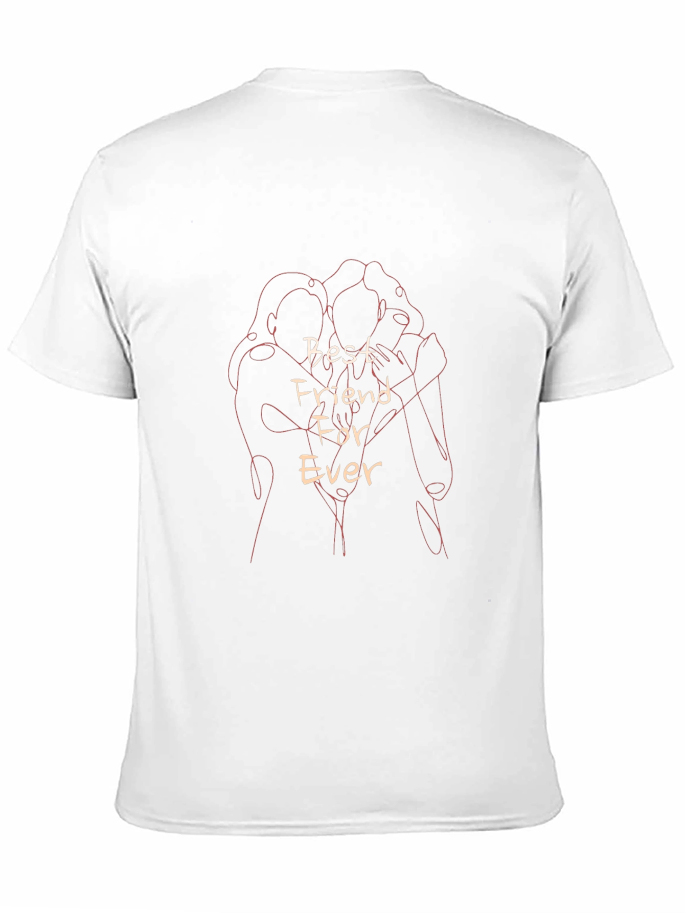 Best Friends Forever Graphic Tee - Trendy Unisex T-Shirt
