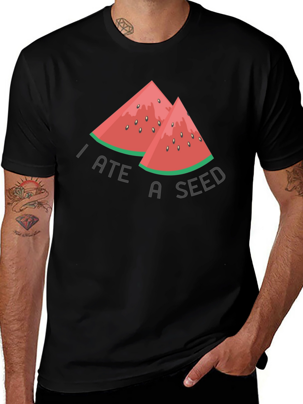 Funny I Ate A Seed Watermelon T-Shirt