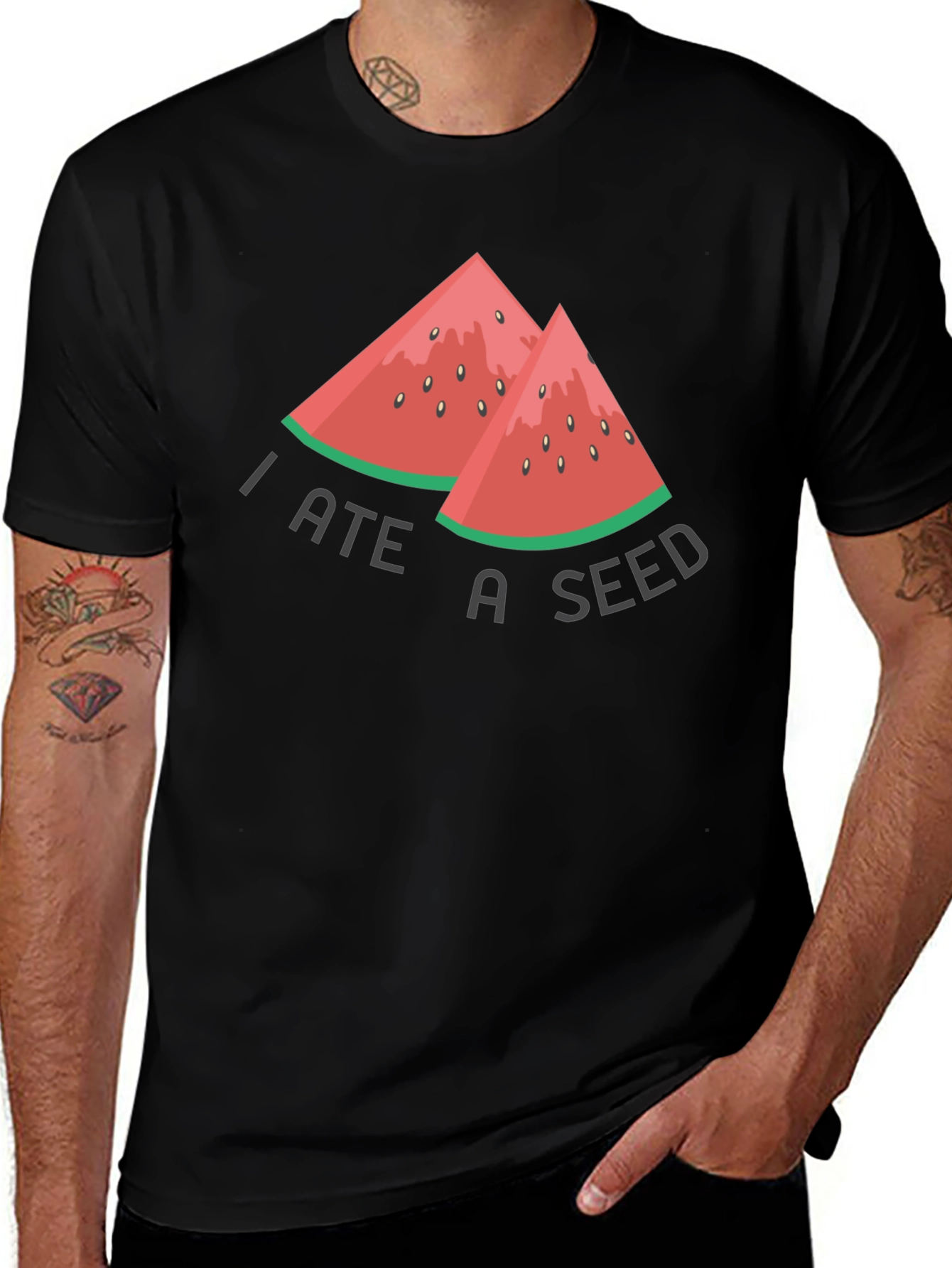 Funny I Ate A Seed Watermelon T-Shirt