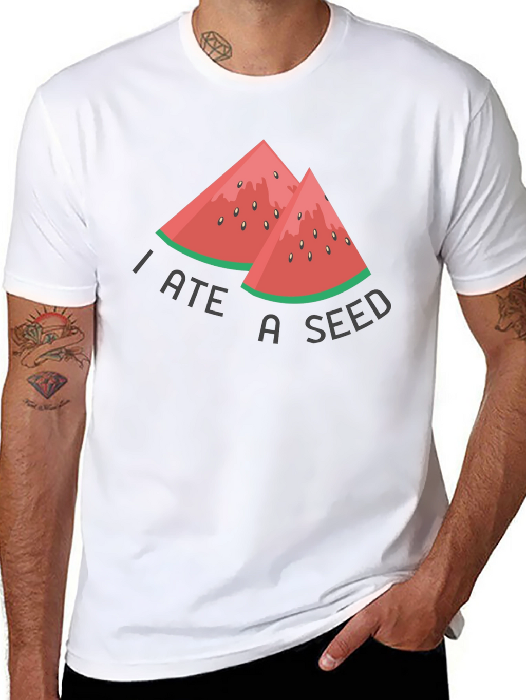 Funny I Ate A Seed Watermelon T-Shirt