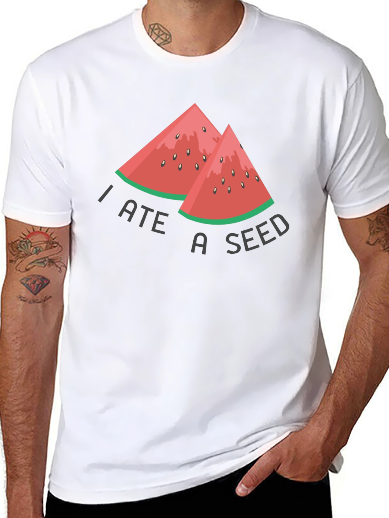 Funny I Ate A Seed Watermelon T-Shirt