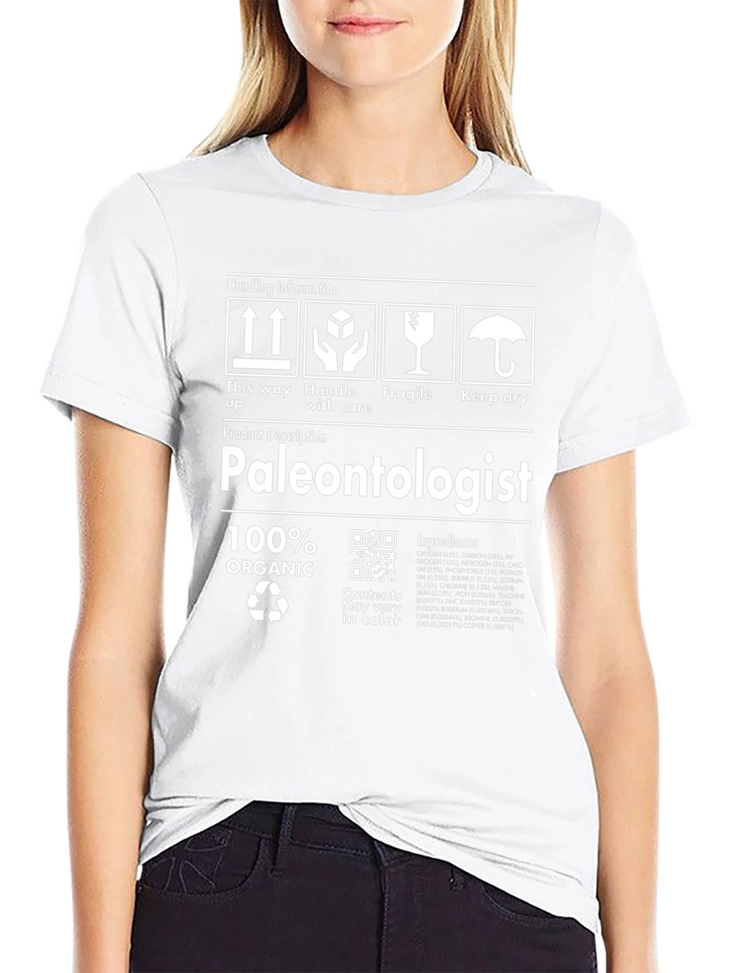 Paleontologist 100% Organic T-Shirt