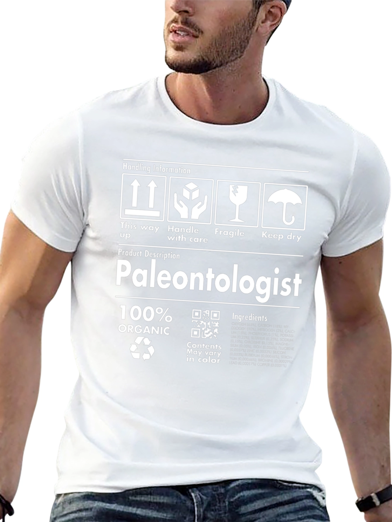 Paleontologist 100% Organic T-Shirt
