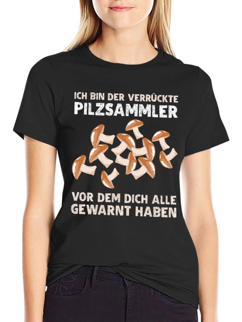 Crazy Mushroom Picker T-Shirt