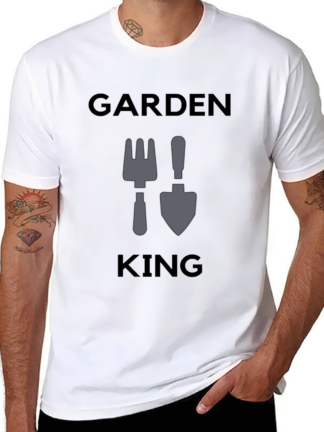 Garden King T-Shirt - Gardening Enthusiast Tee