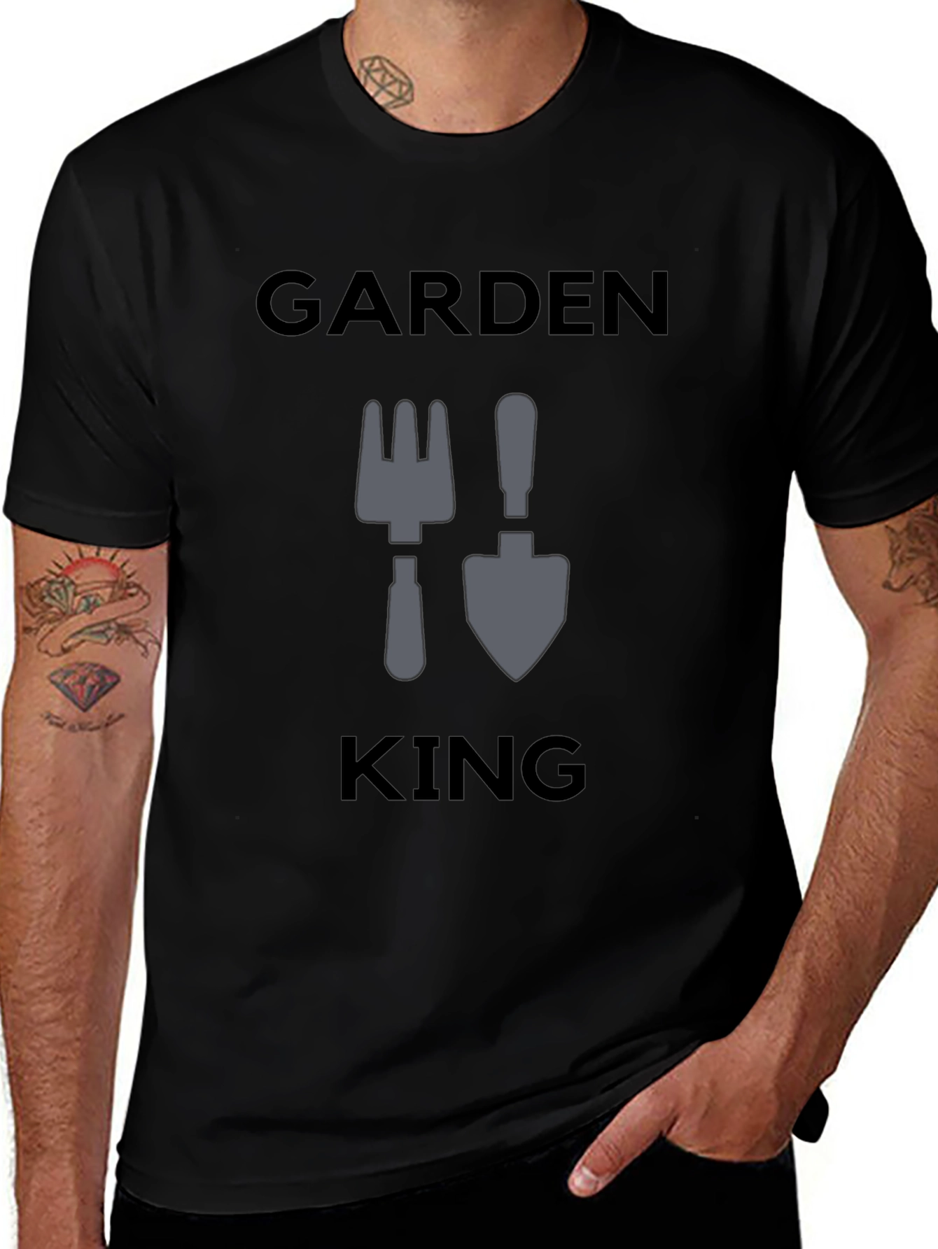 Garden King T-Shirt - Gardening Enthusiast Tee