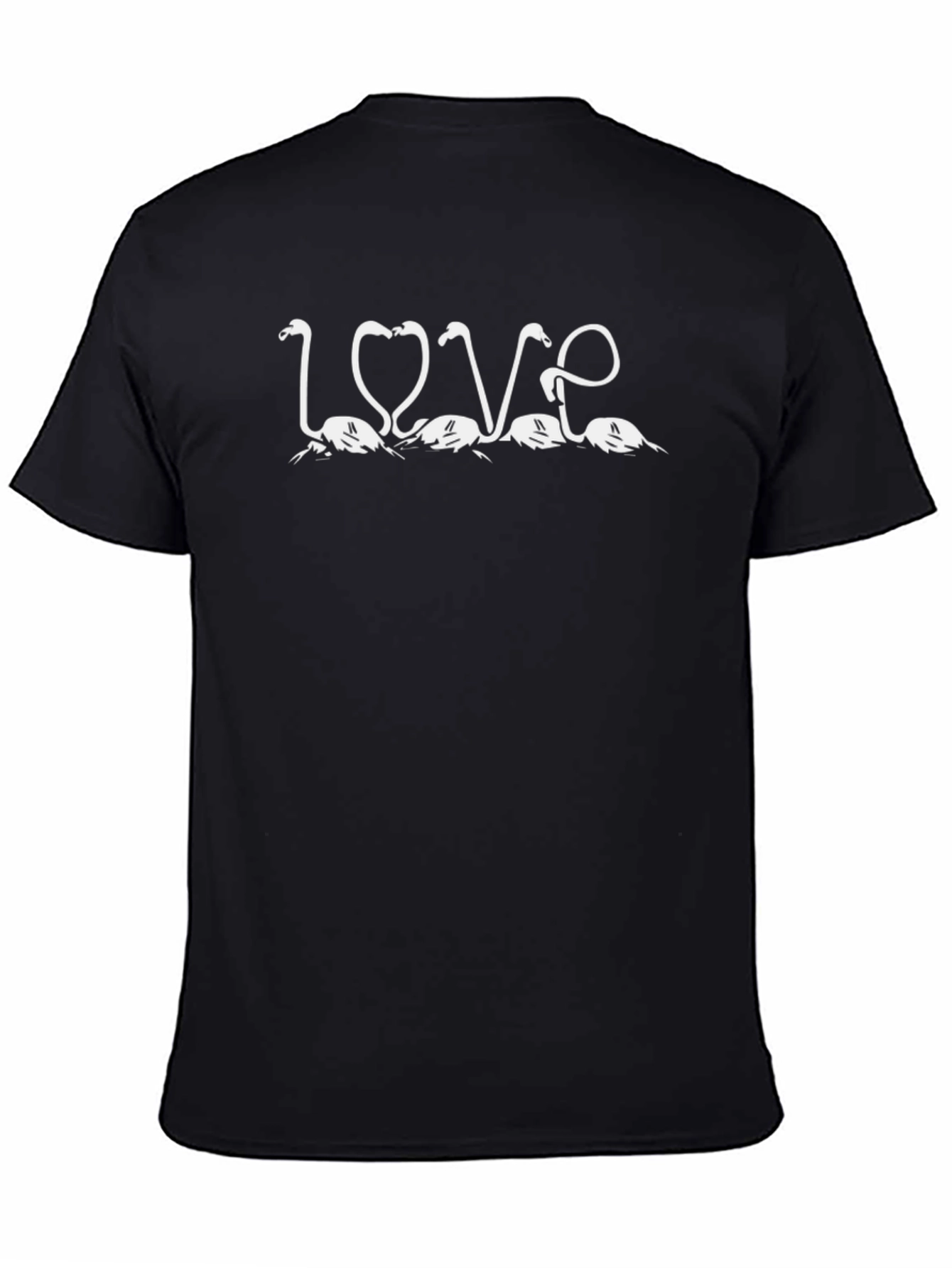Flamingo Love T-Shirt - Quirky Graphic Tee