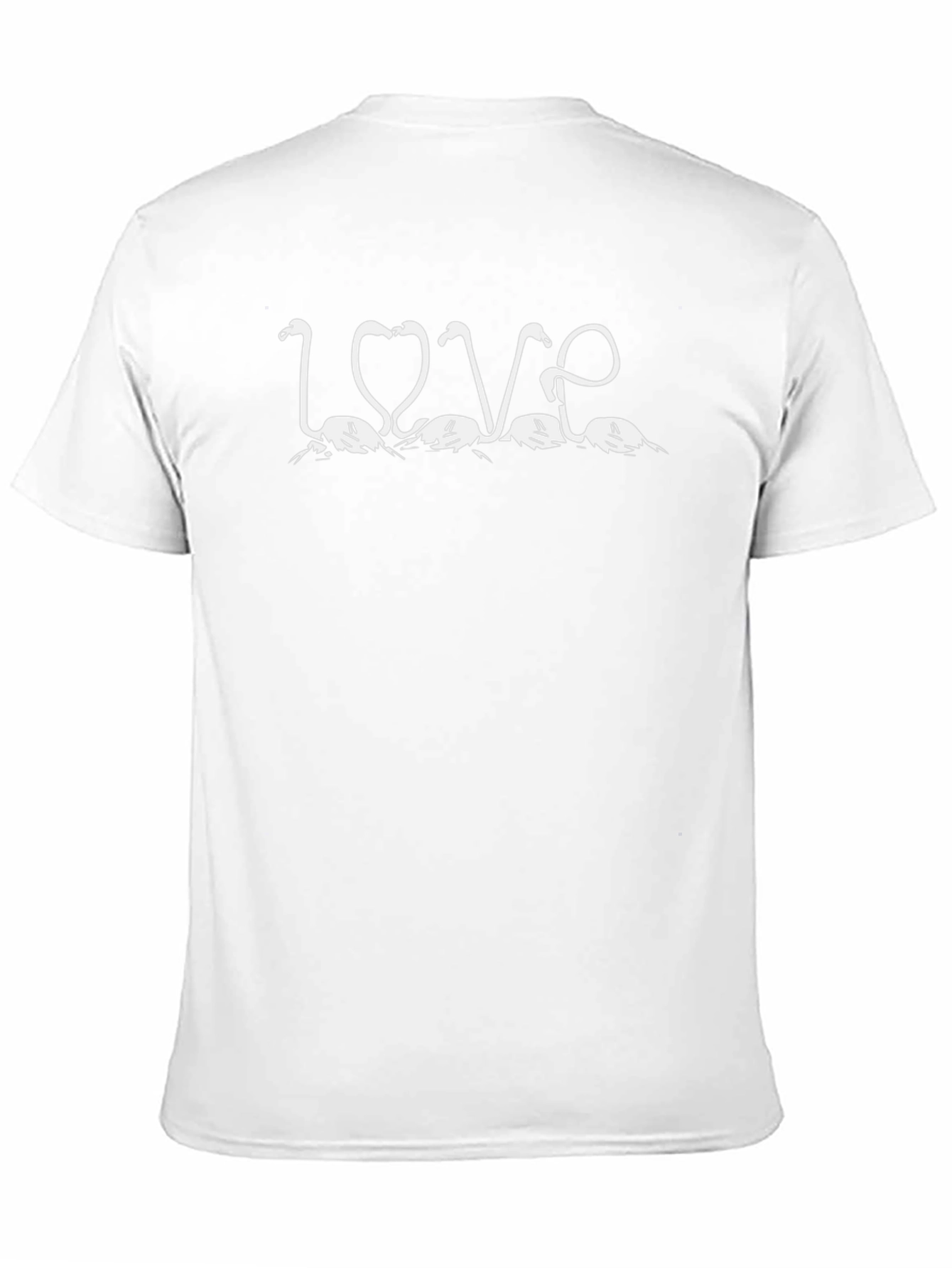 Flamingo Love T-Shirt - Quirky Graphic Tee