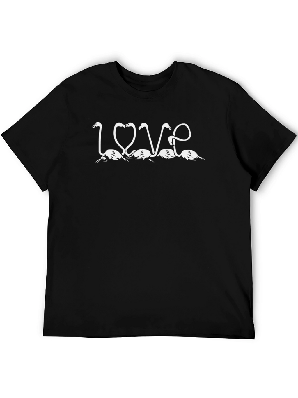 Flamingo Love T-Shirt - Quirky Graphic Tee