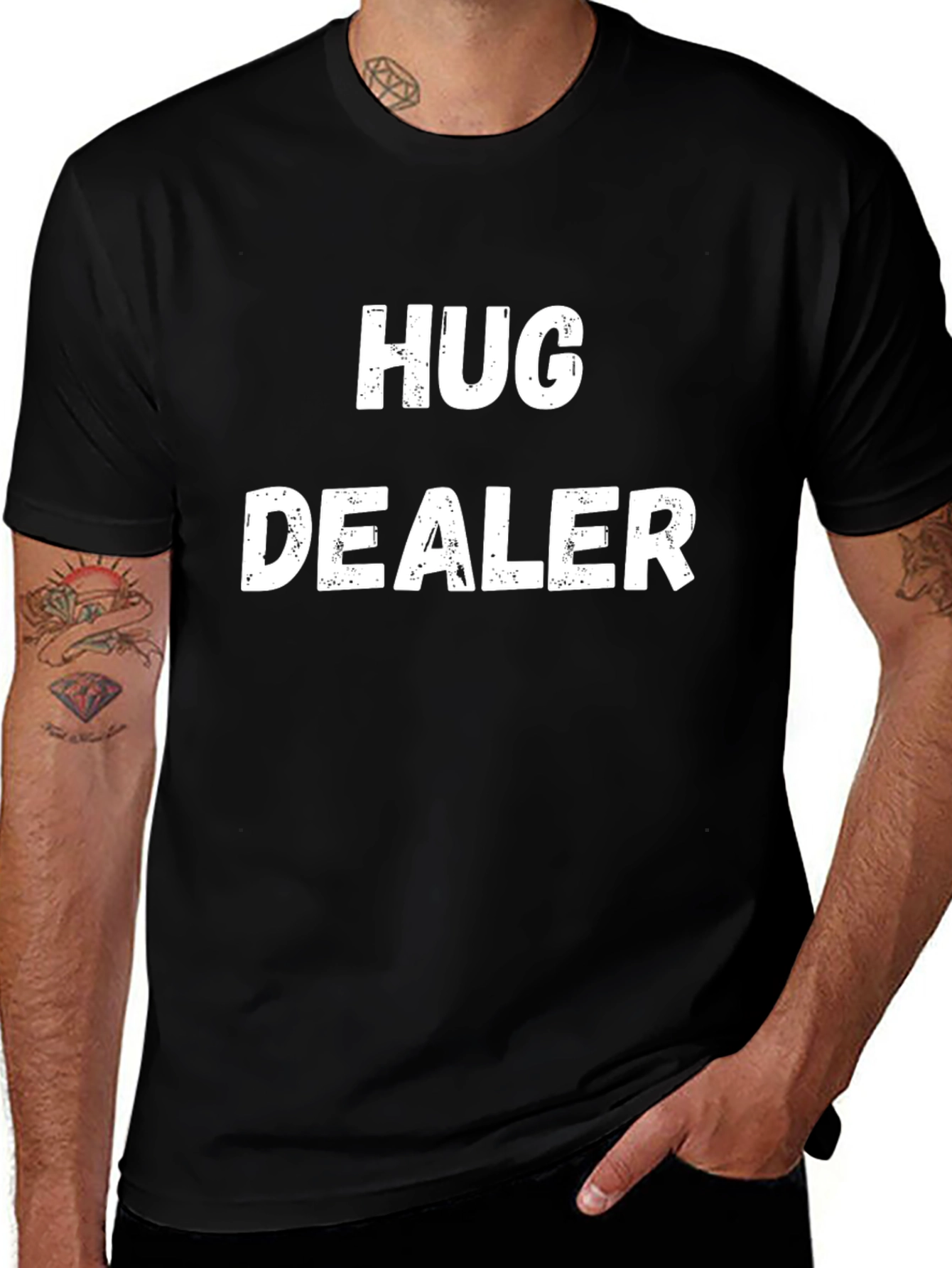 Hug Dealer T-Shirt - Funny Graphic Tee