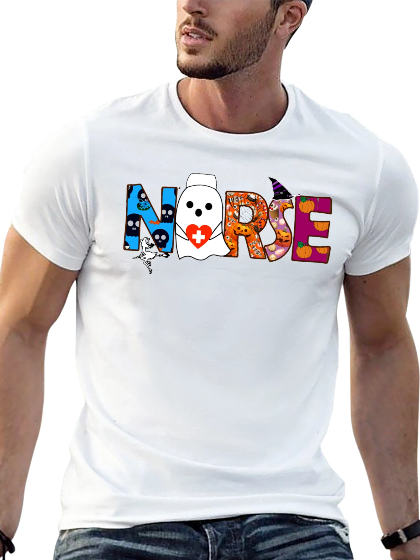 Halloween Nurse T-Shirt - Spooky Season Apparel