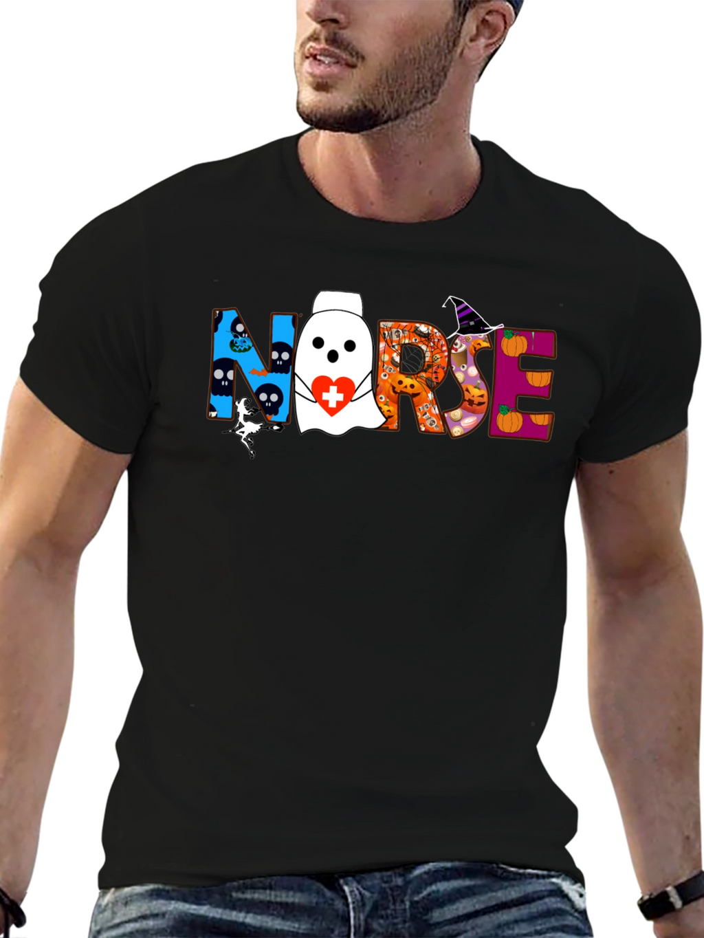 Halloween Nurse T-Shirt - Spooky Season Apparel