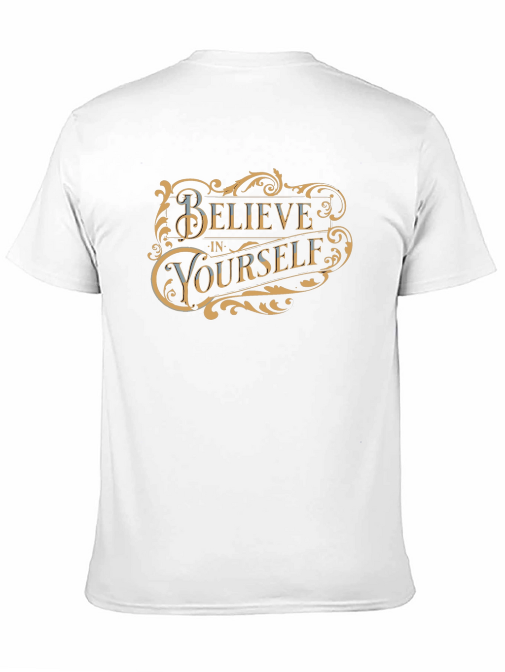 Believe in Yourself Black Graphic Tee