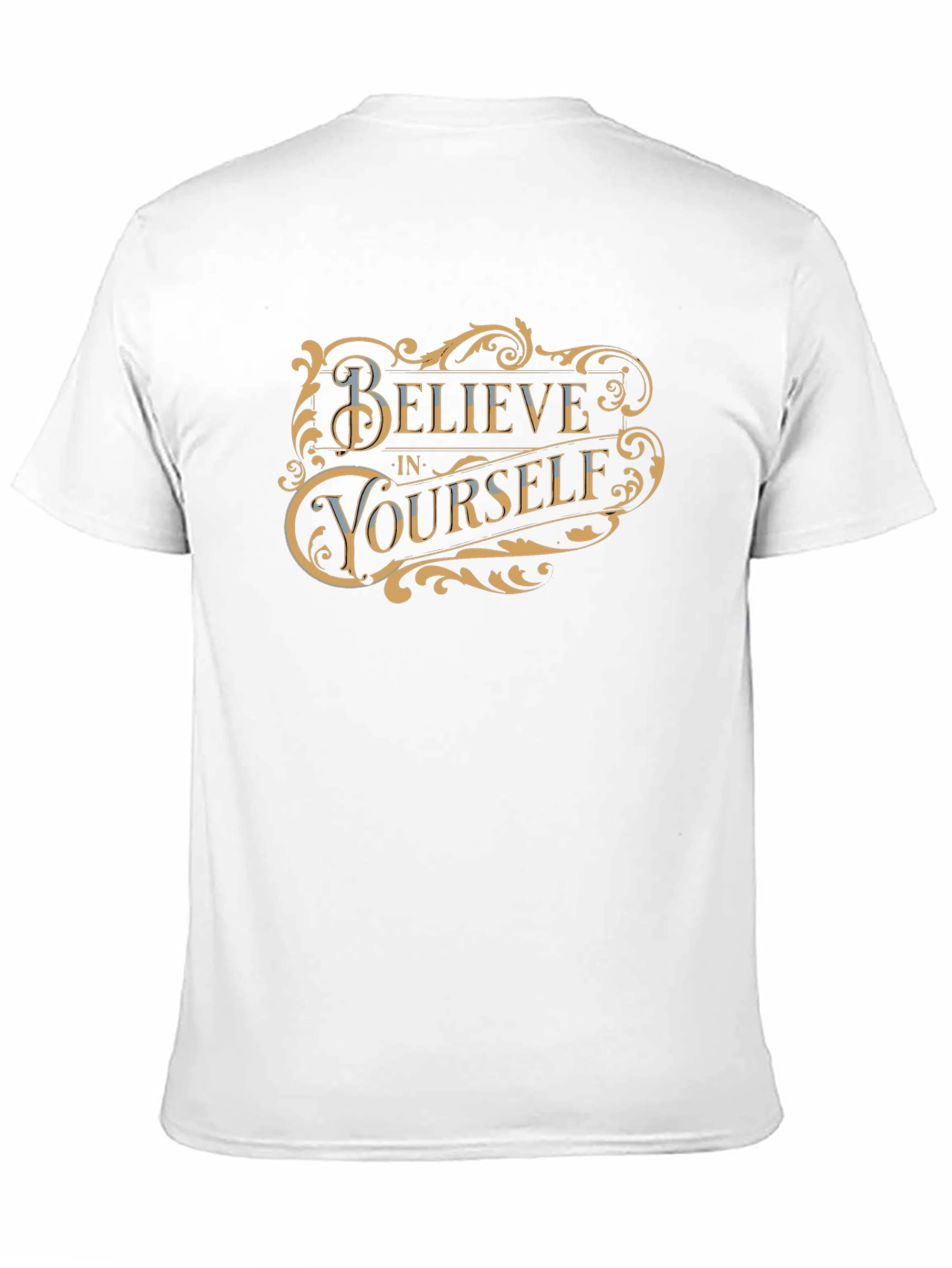 Believe in Yourself Black Graphic Tee