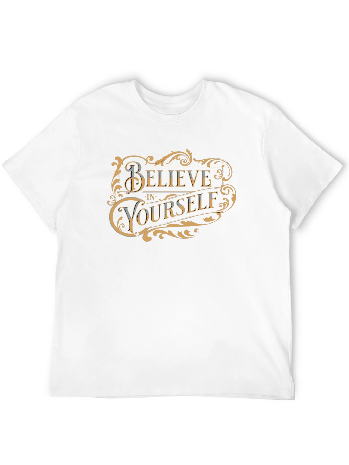 Believe in Yourself Black Graphic Tee