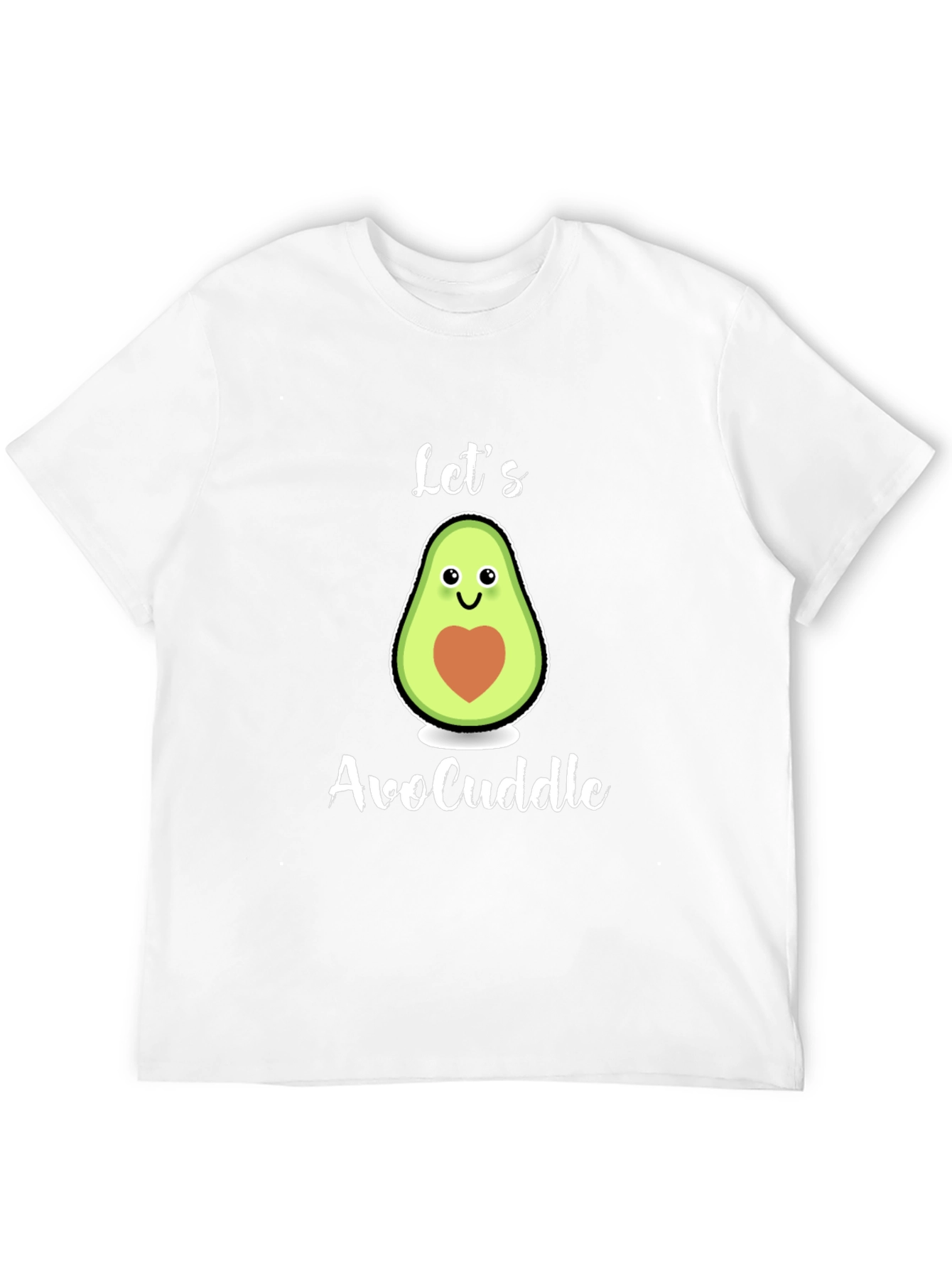 Lets AvoCuddle T-Shirt: Cute Avocado Graphic Tee