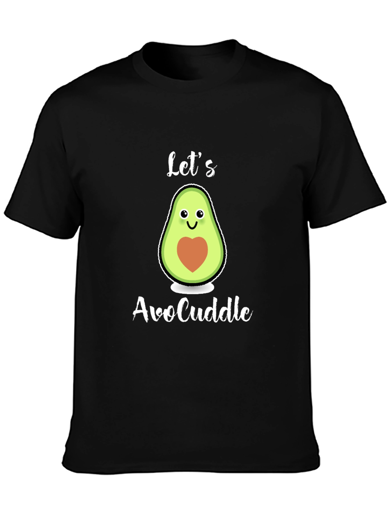 Lets AvoCuddle T-Shirt: Cute Avocado Graphic Tee