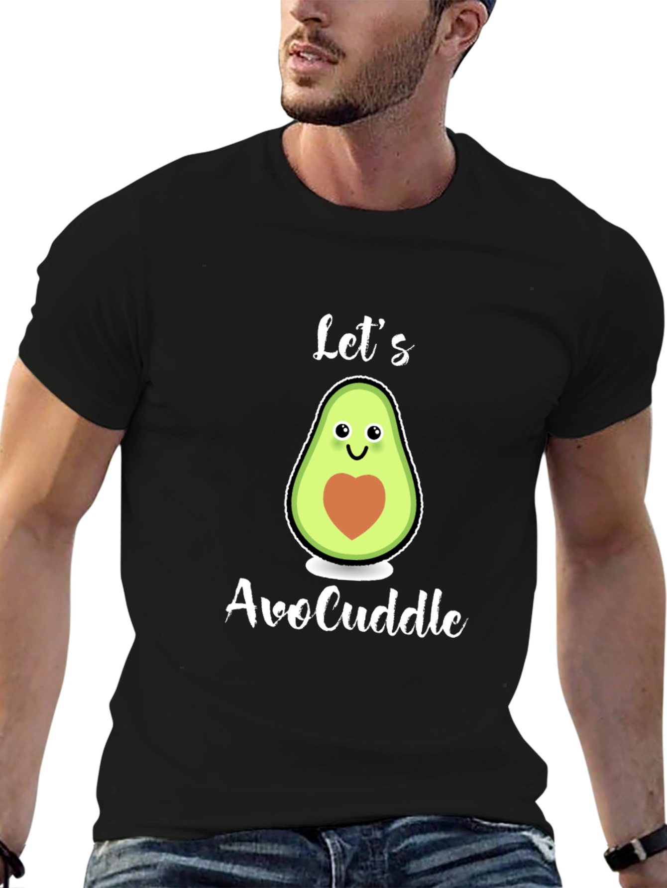 Lets AvoCuddle T-Shirt: Cute Avocado Graphic Tee